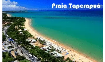 Praia de Taperapuã Praia de Taperapuã